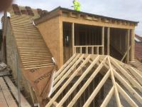 Dormer and pitched roof construction