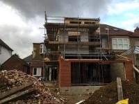 Rear Extension nearing completion